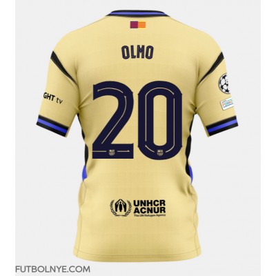 Camiseta Barcelona Dani Olmo #20 Visitante Equipación 2025-26 manga corta Camiseta Barcelona Dani Olmo #20 Visitante Equipación 2025-26 manga corta